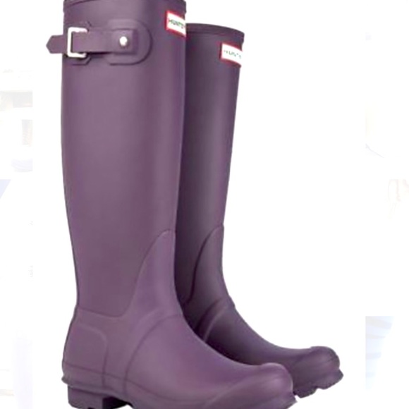 Womans size 5 HUNTER BOOTS - Picture 1 of 11
